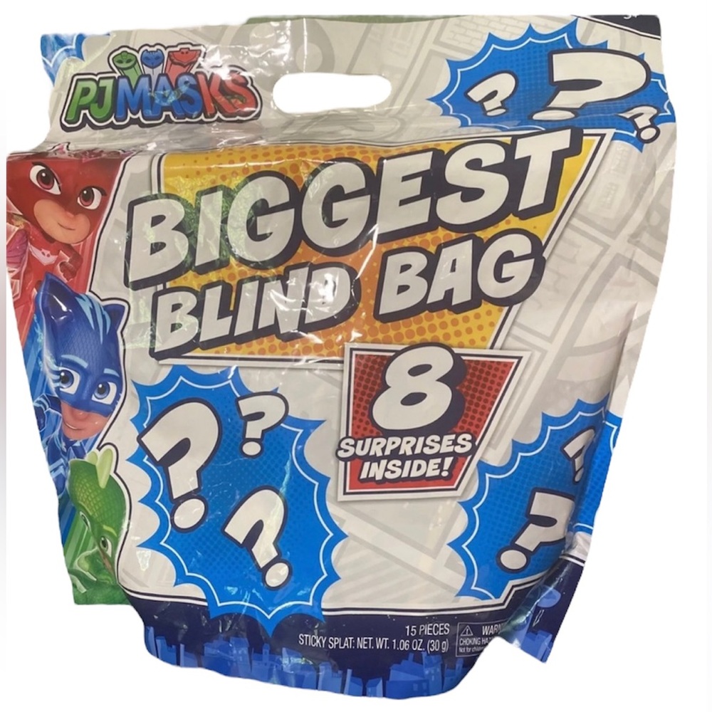 PJ MASKS GIANT Biggest Blind Bag Mystery 8 SURPRISES